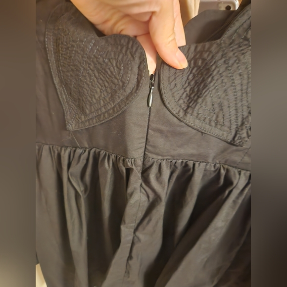 Farm Rio Heart Shaped neckline long sleeves mini dress - Picture 11 of 14